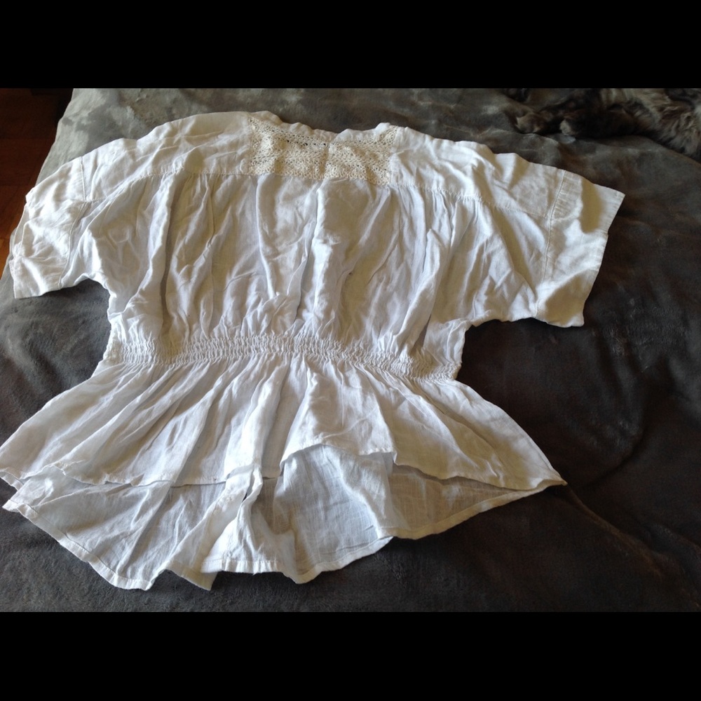 Free people white top